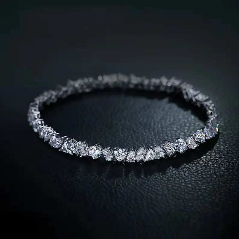 Prestige Cut Tennis Bracelet