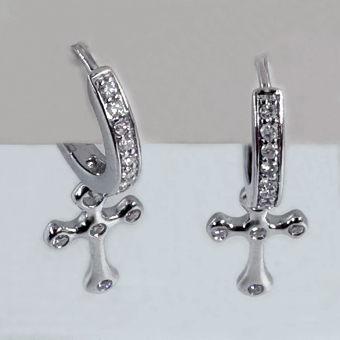 Sentinel Cross Earrings