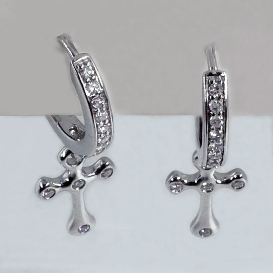 Sentinel Cross Earrings