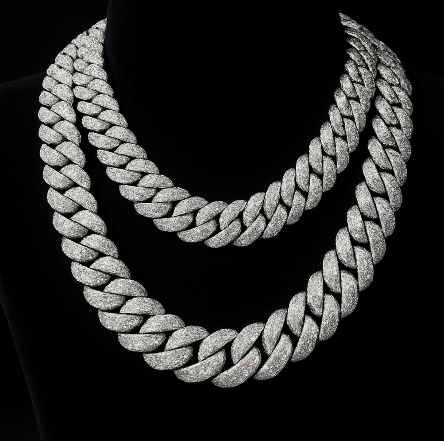 Iced Out Pop Cuban Chain