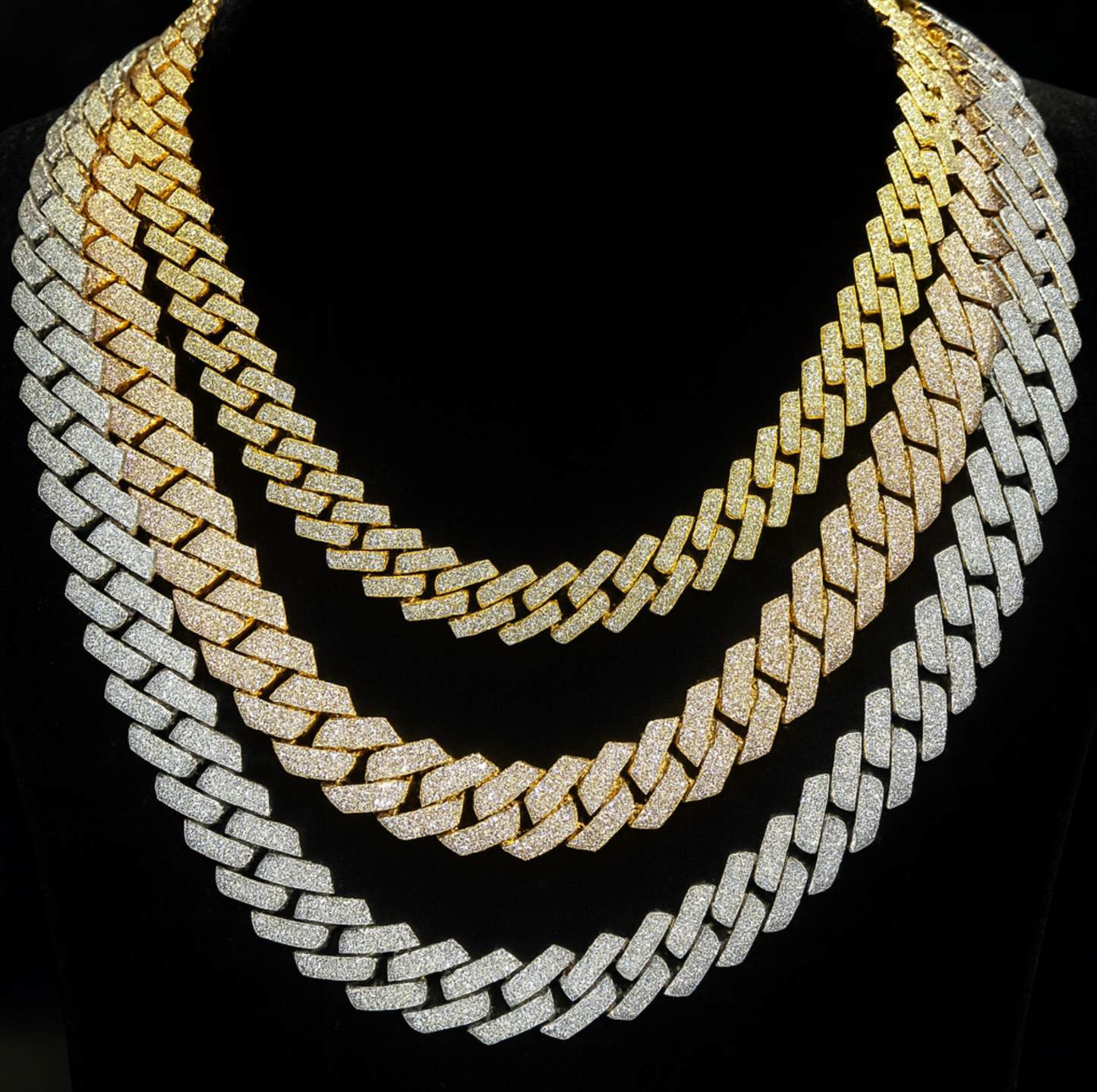 Iced Out Pop Cuban Chain