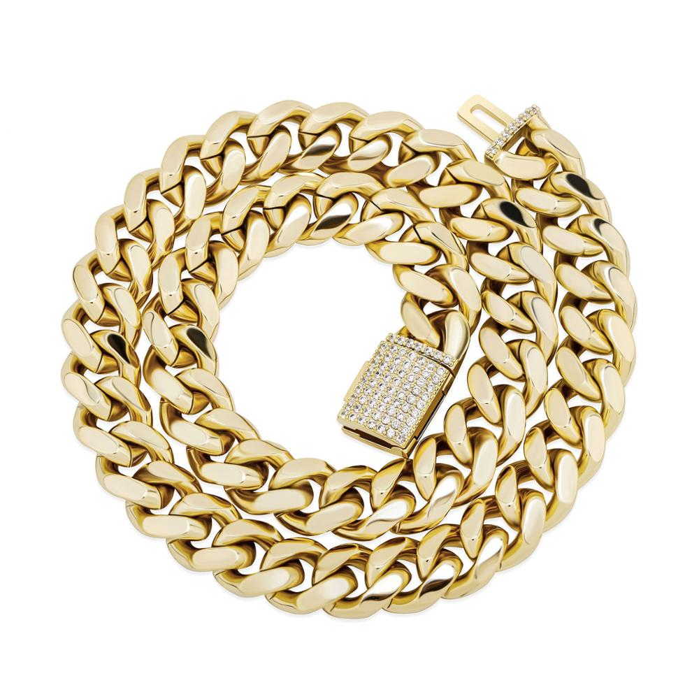 10MM & 12MM Cuban Chain Necklace