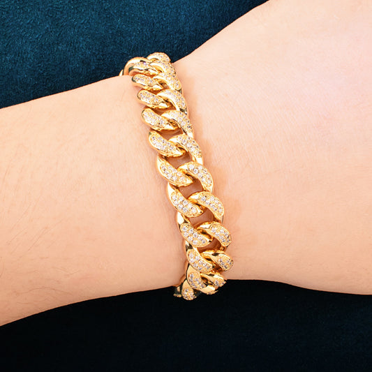 12mm Miami Cuban Bracelet