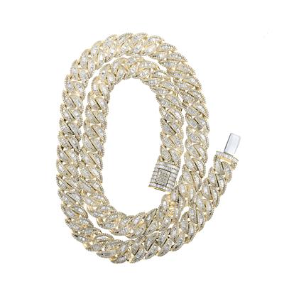 23 1/3CTW-DIA MENS CHAIN