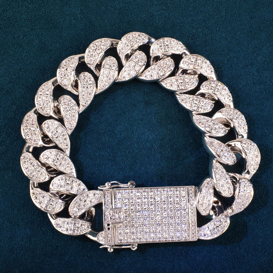 20mm Men's Chunky Miami Cuban Link Bracelet