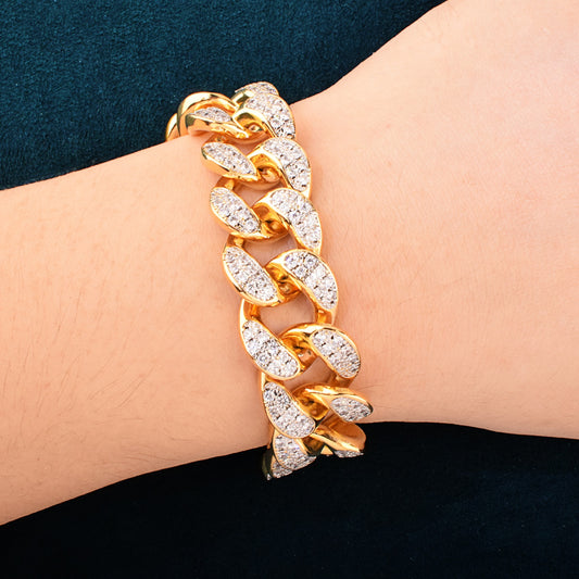 20mm Men's Chunky Miami Cuban Link Bracelet