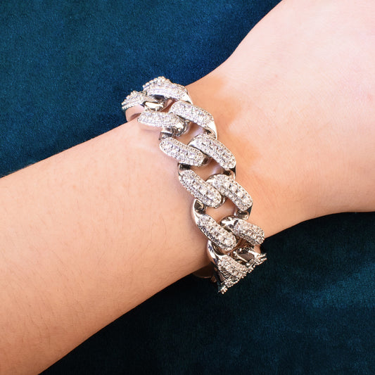 20mm Miami Cuban Chain Bracelet