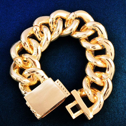 23mm Big Cuban Chain Bracelet