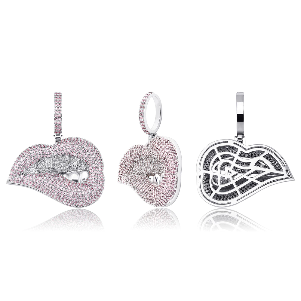 Drip Lips Necklace