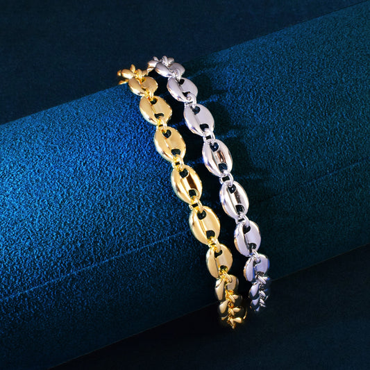 6mm Solid Glossy Bracelet Chain