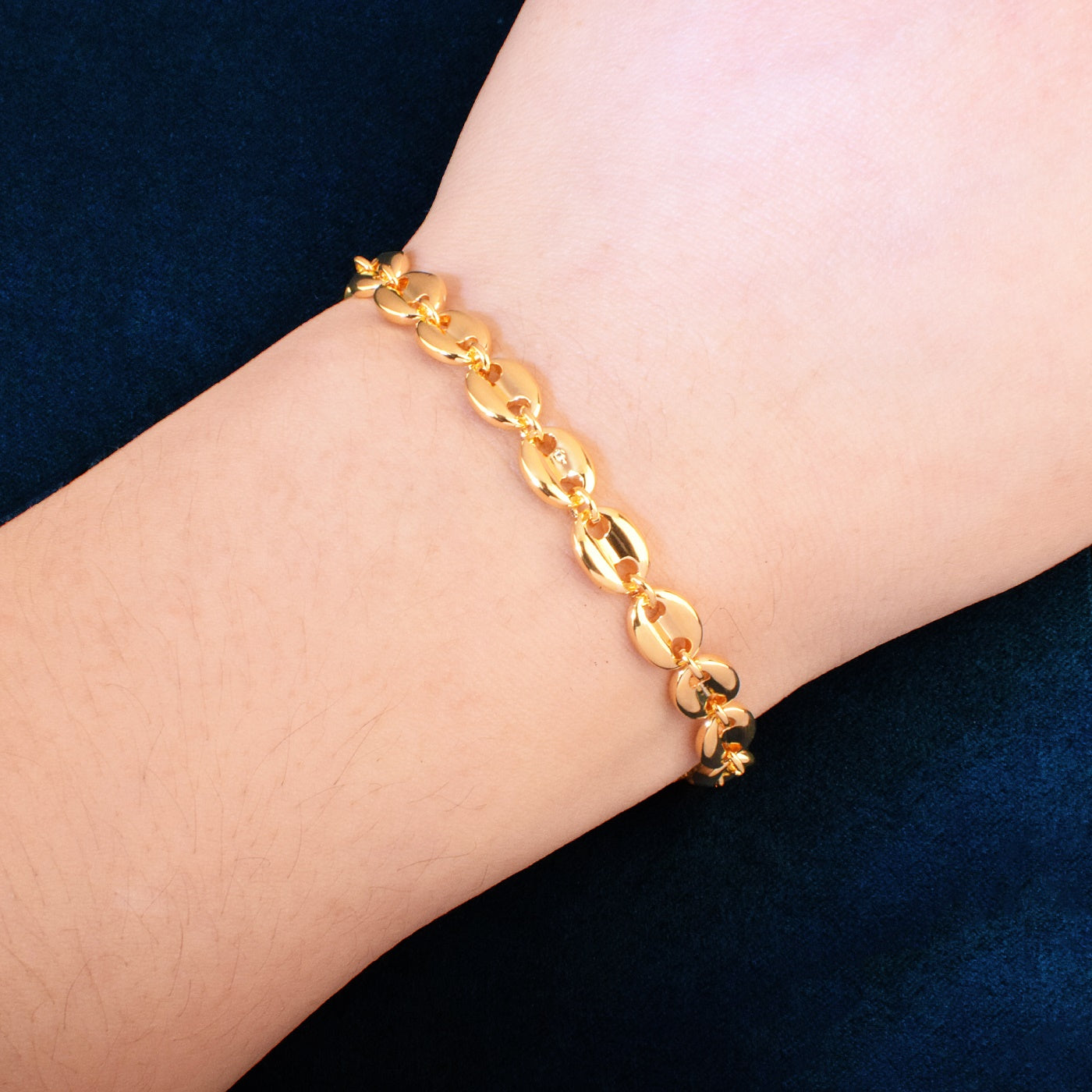 6mm Solid Glossy Bracelet Chain