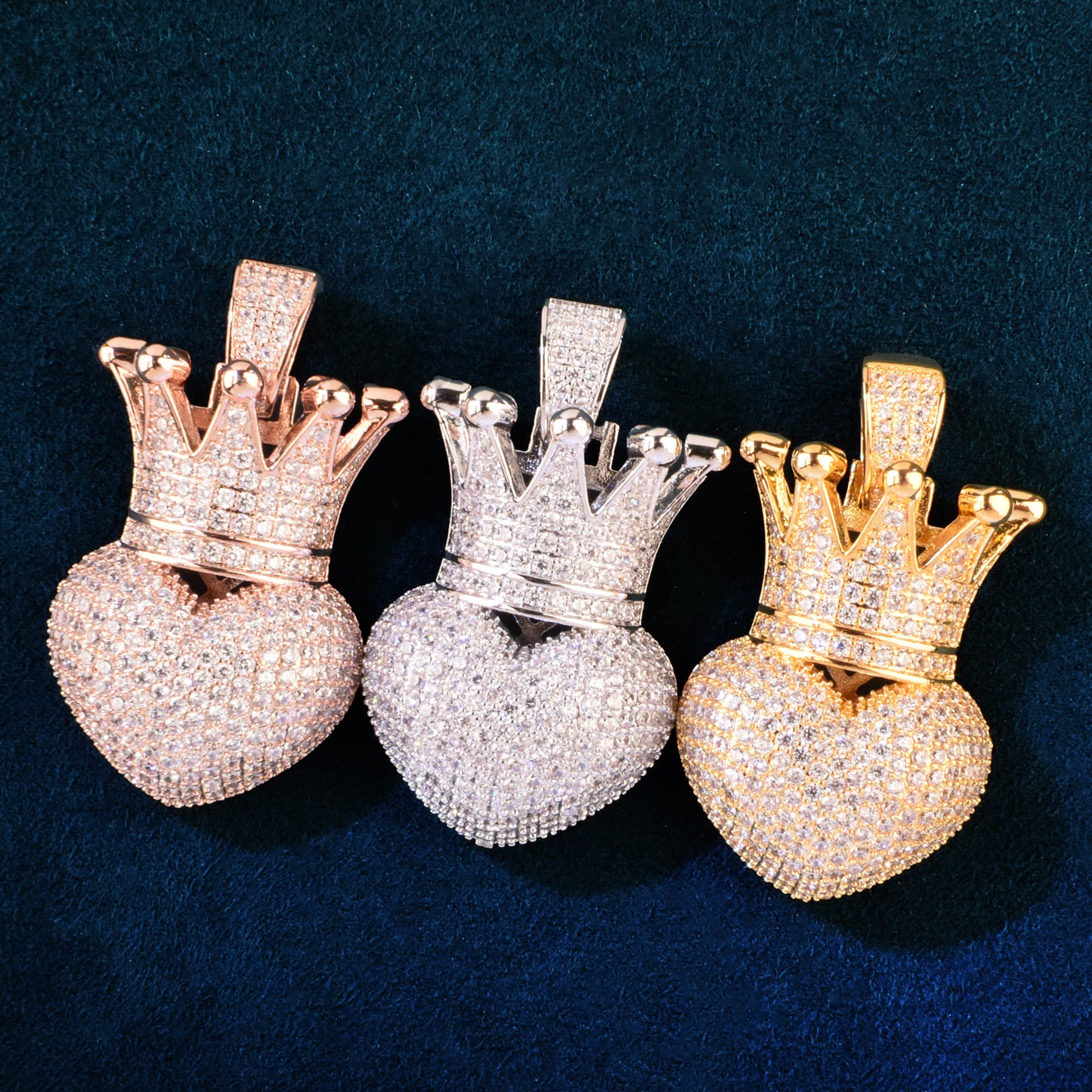 Crown Heart Necklace