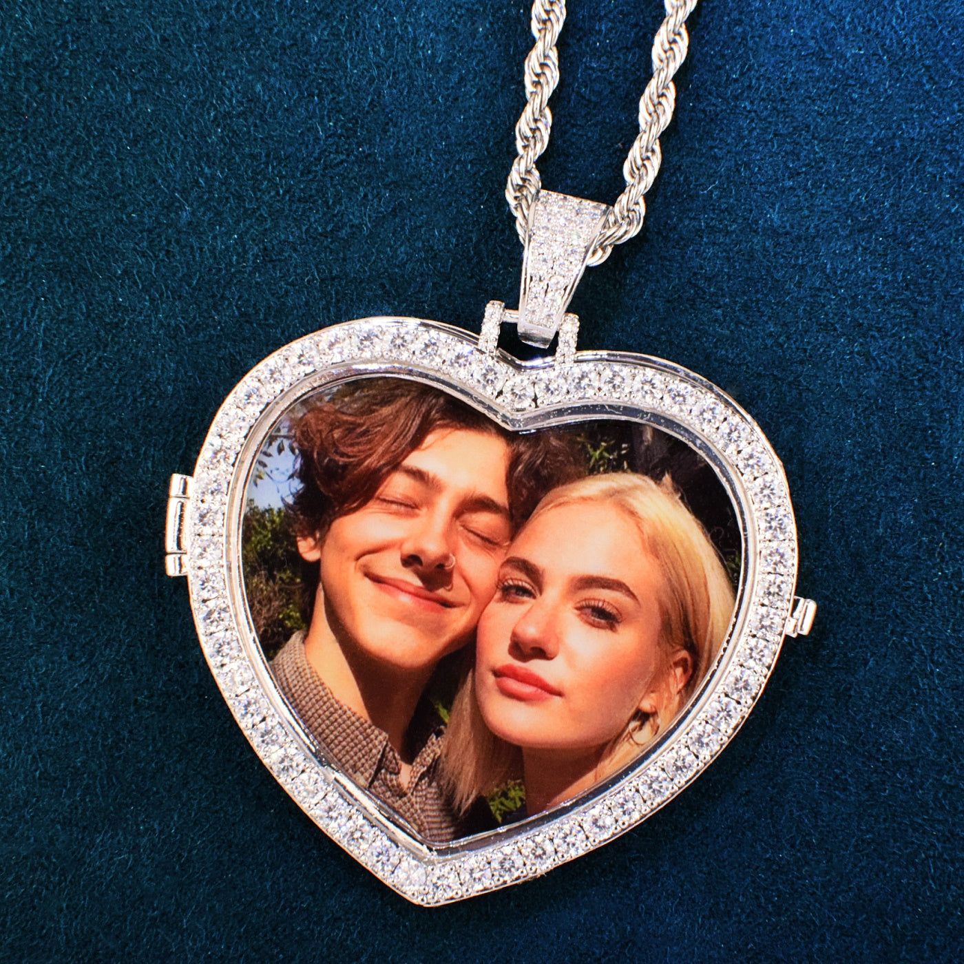 Heart Photo Necklace