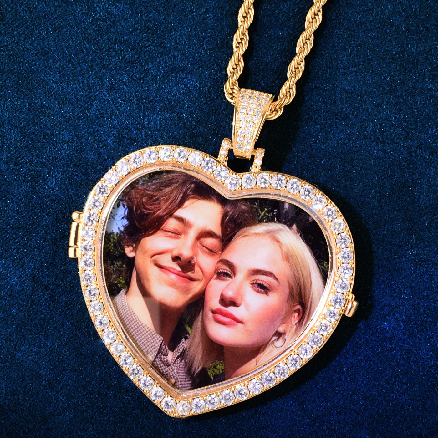 Heart Photo Necklace