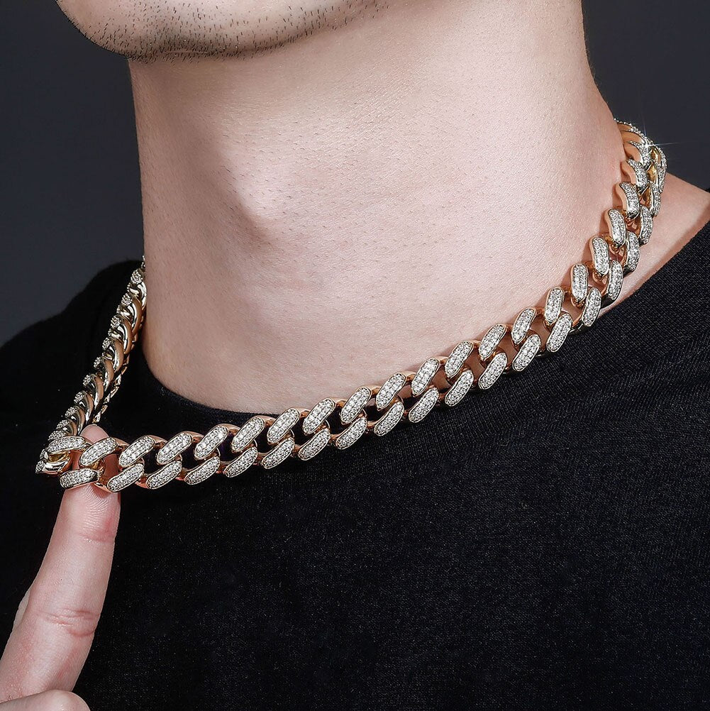 12mm/14mm Cuban Chain Necklace