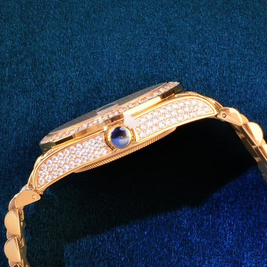 Luxury Mens Zircon Watches