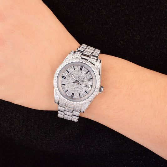 Luxury Mens Zircon Watches