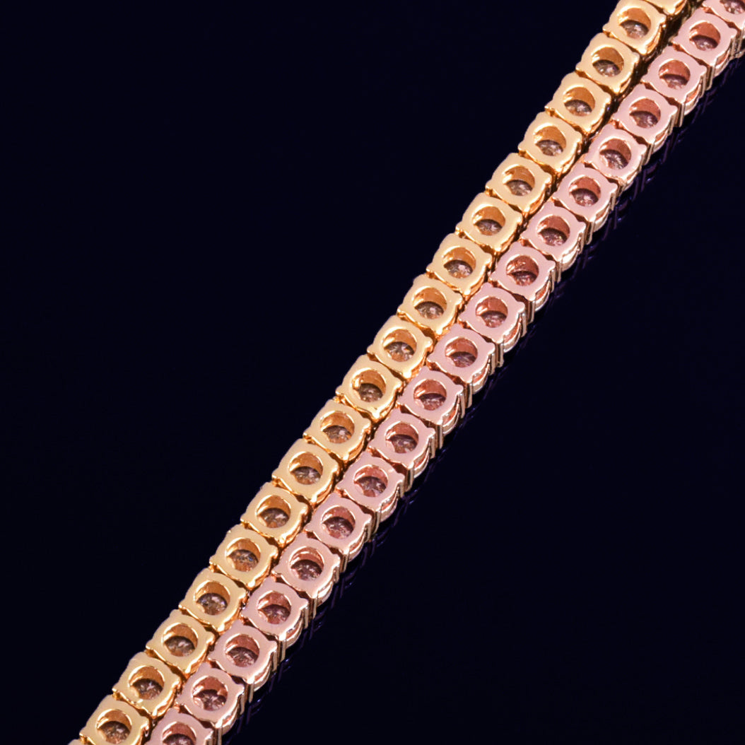 Rose Gold Tennis Chain