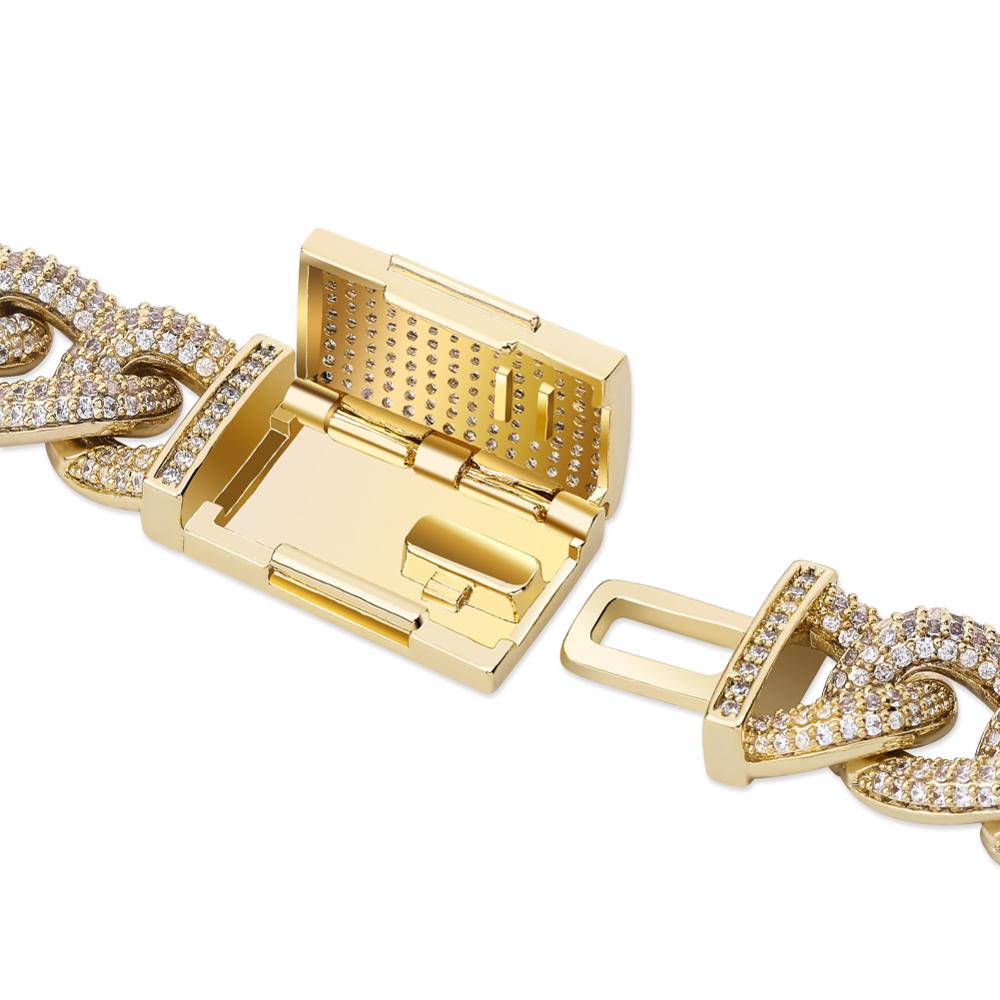 14mm Miami Generous Buckle Cuban Necklace