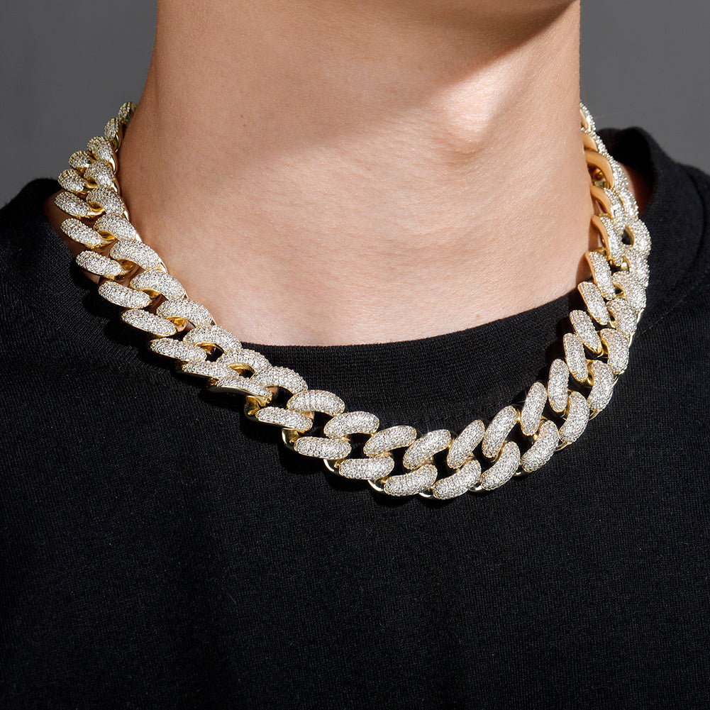 18MM Iced Luxury Cuban Link Chain