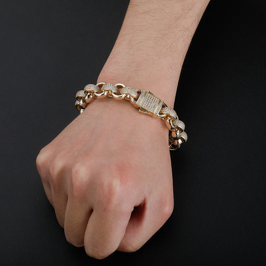 12mm Iced Out CZ Bracelet