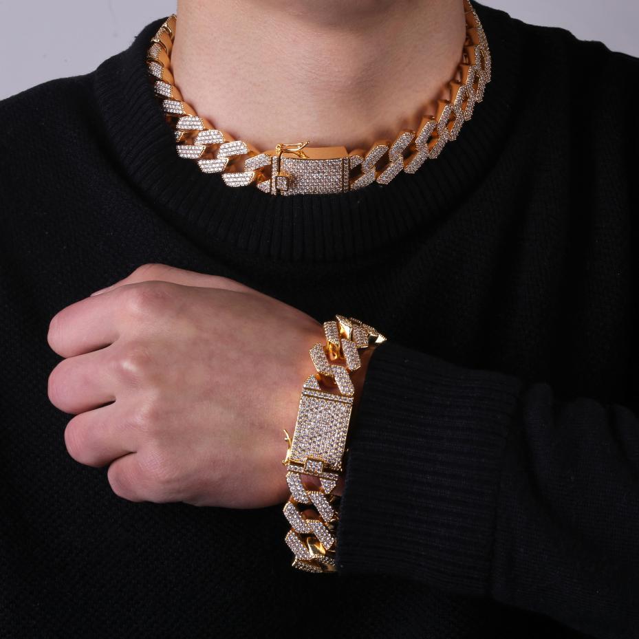 20mm Chains Plated Statement Collar