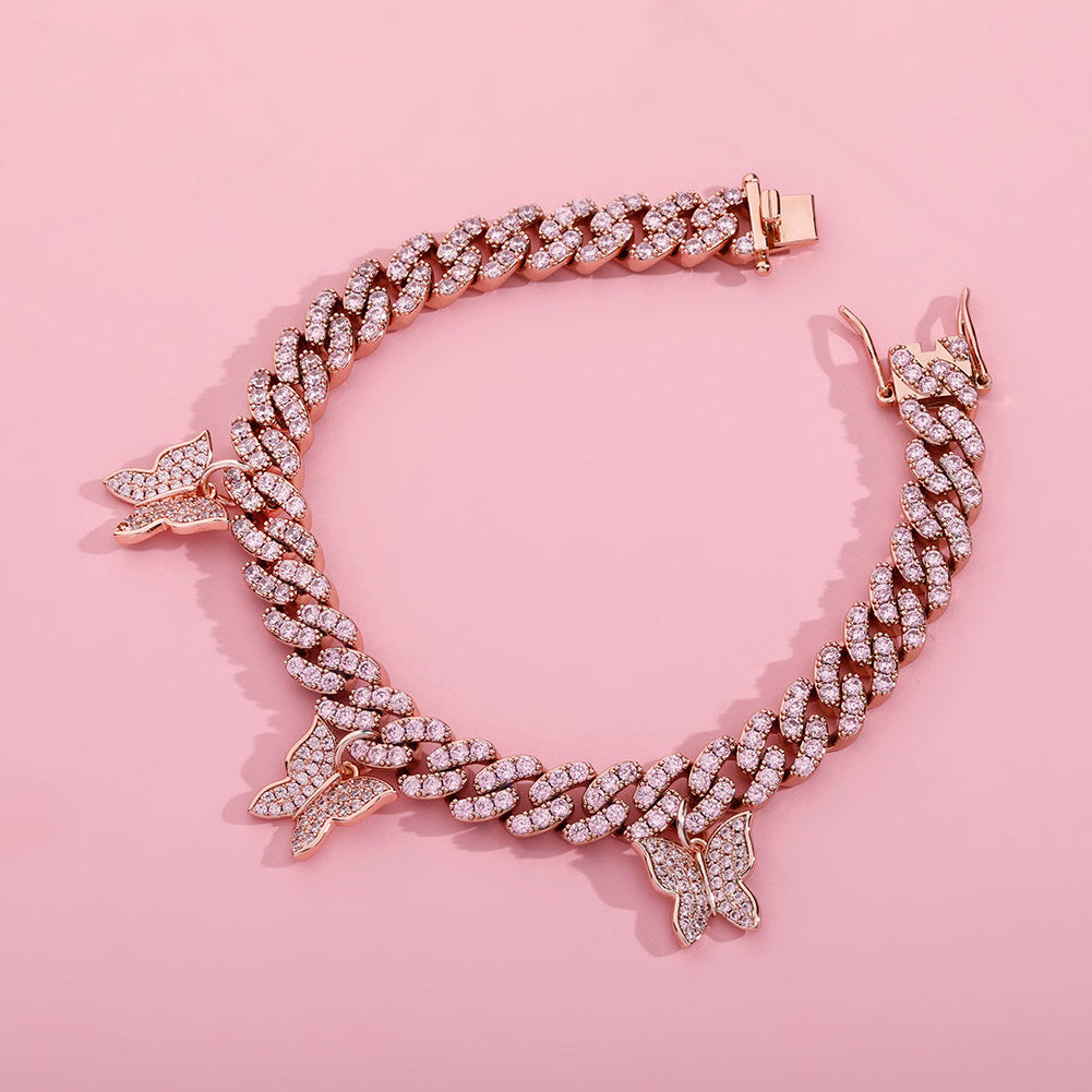 8MM Butterfly Bracelet