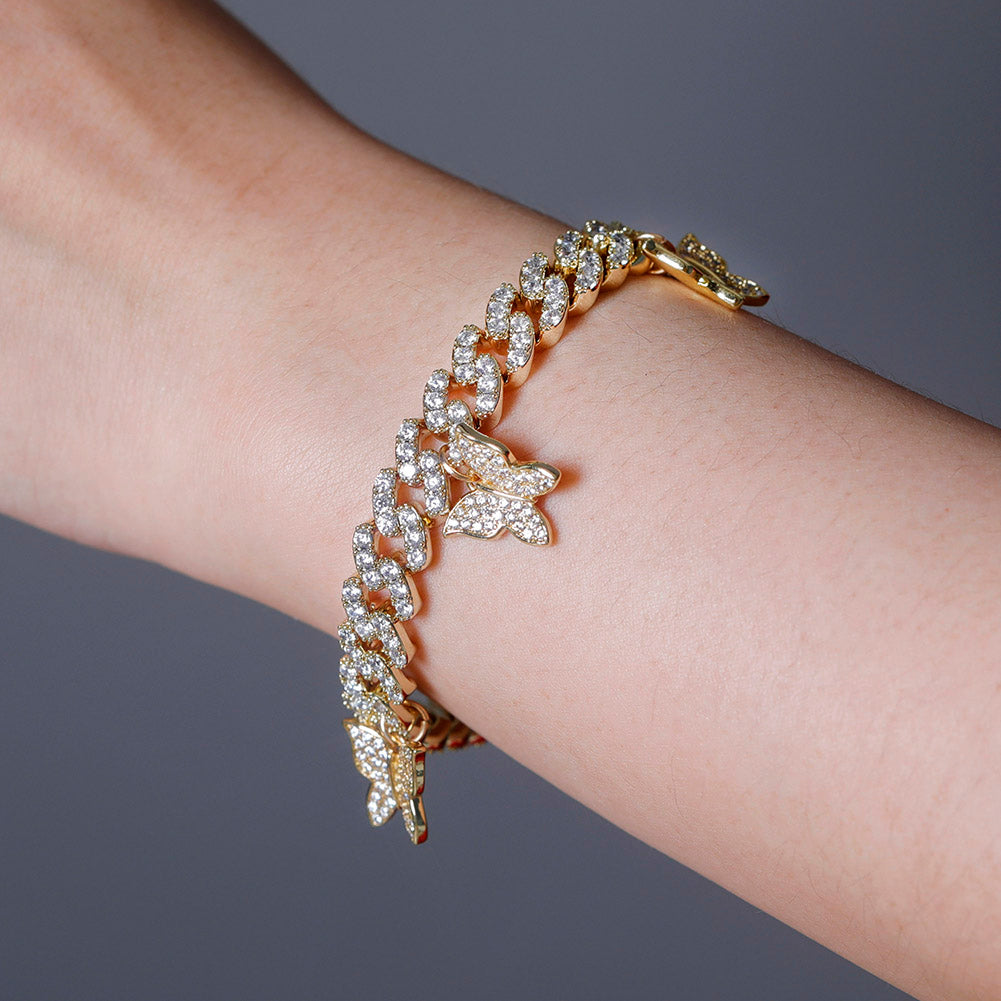 8MM Butterfly Bracelet