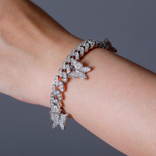 8MM Butterfly Bracelet