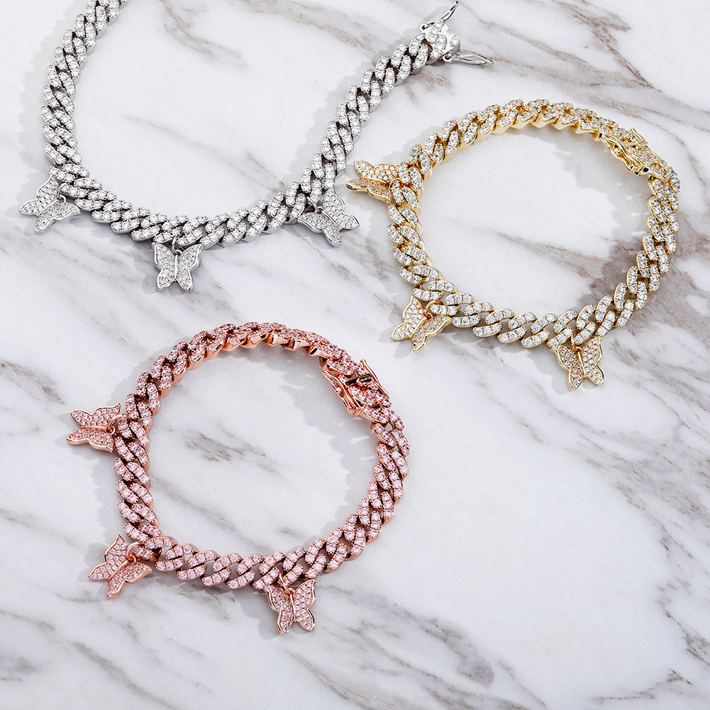 8MM Butterfly Bracelet