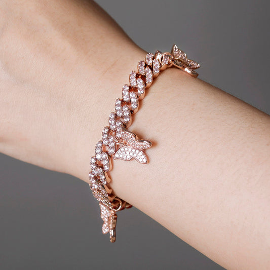 8MM Butterfly Bracelet