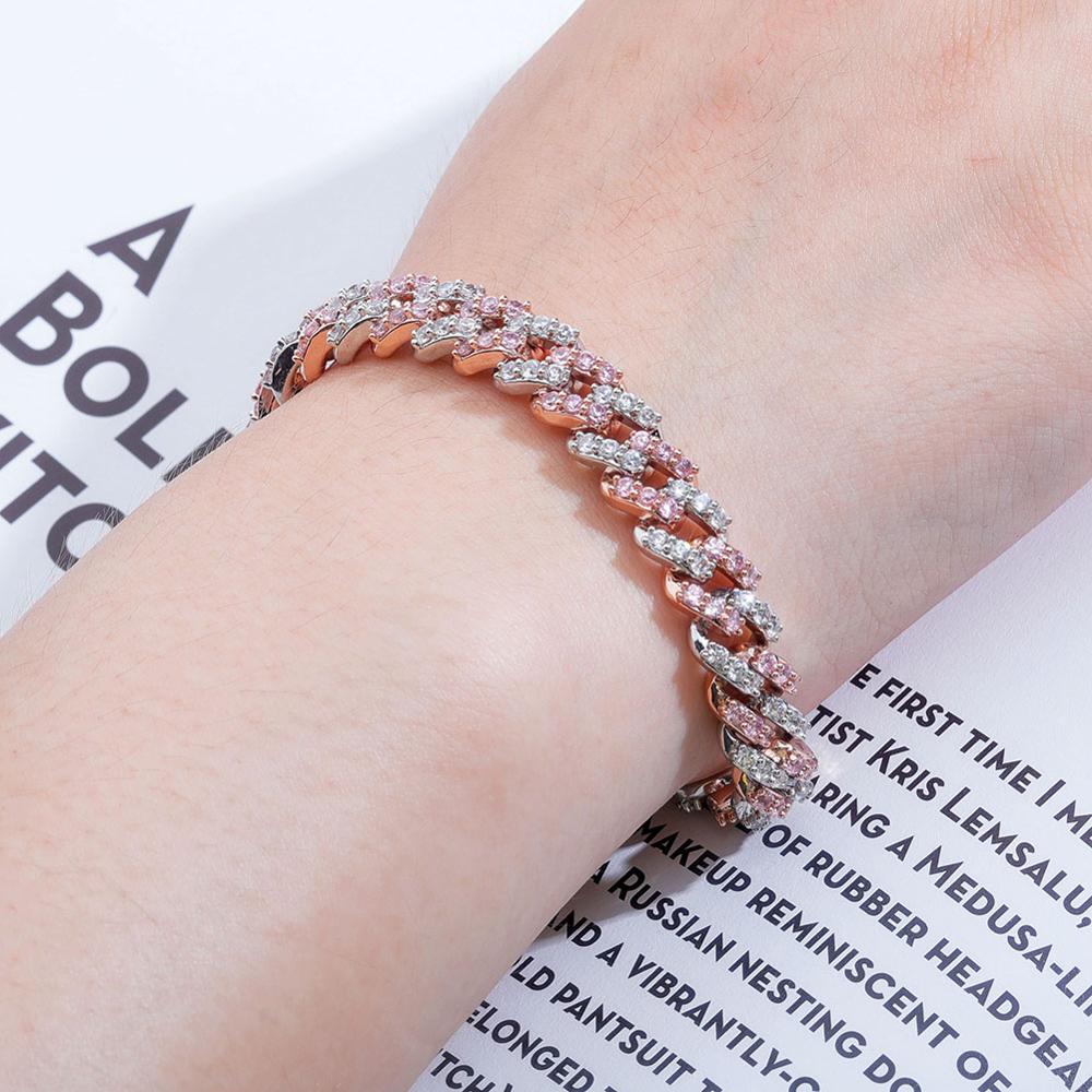 8mm Miami Cuban Chain Bracelet