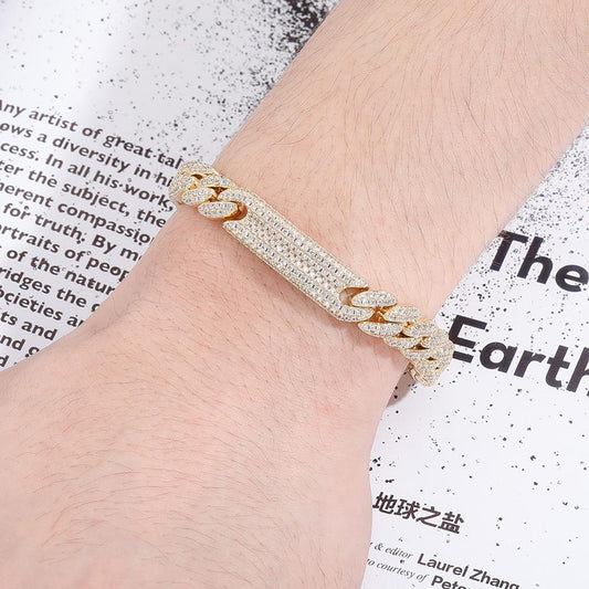 9mm Miami Cuban Chain Bracelet