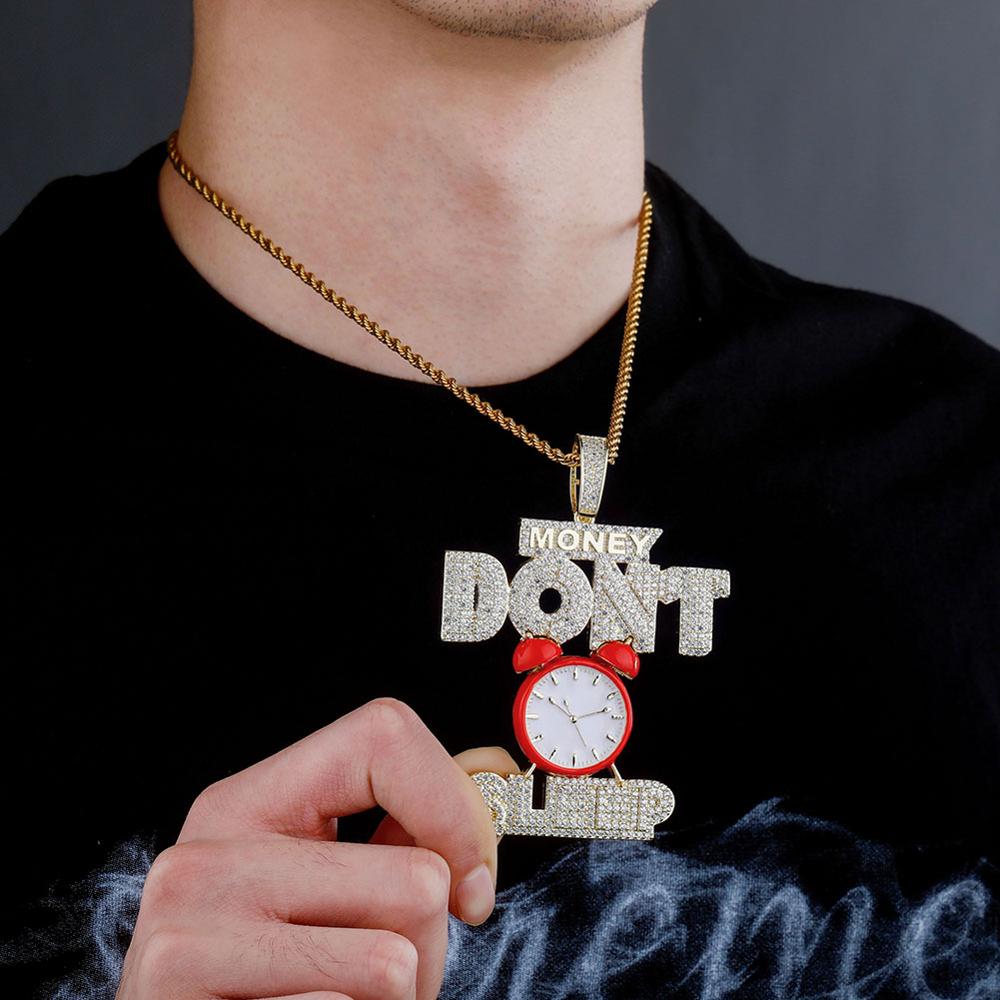 Money Don't Sleep Necklace
