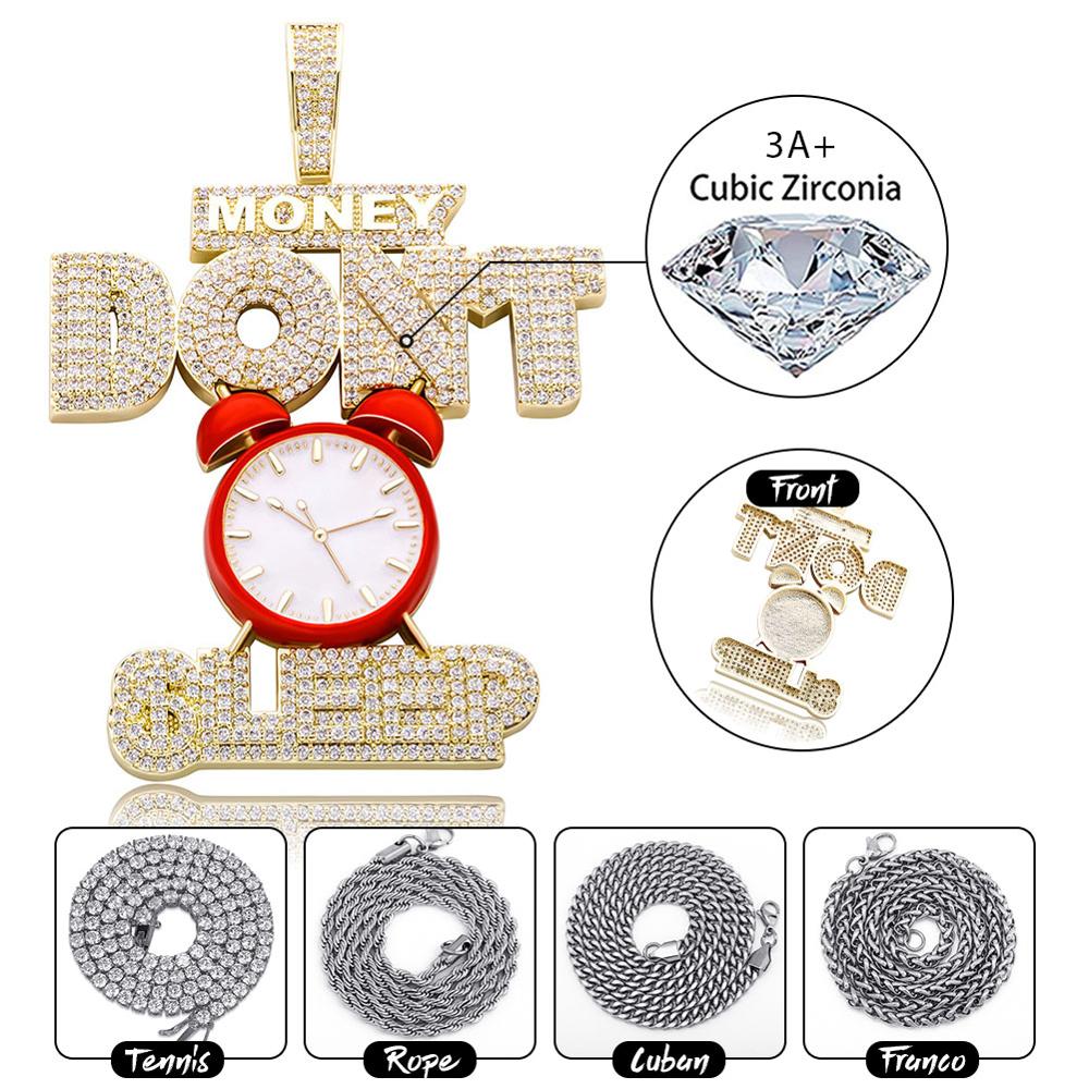 Money Don't Sleep Necklace