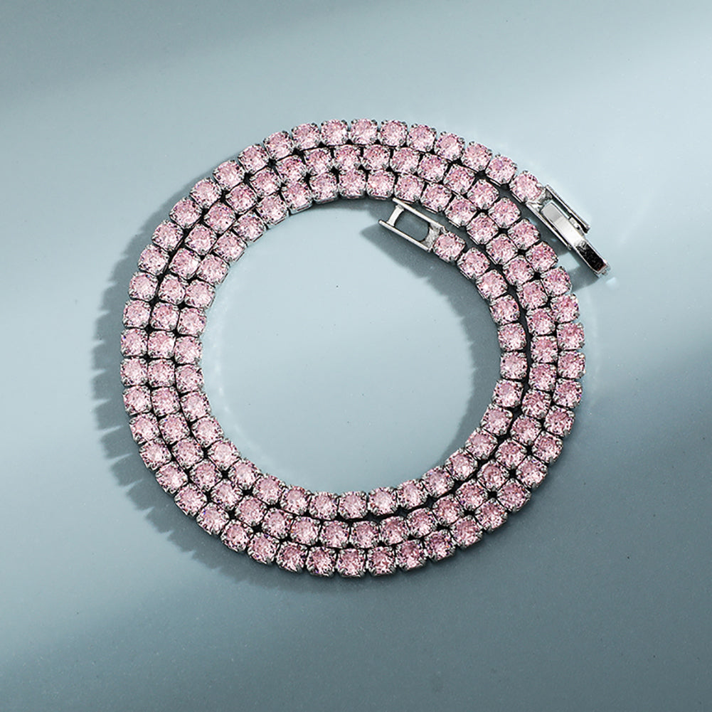 Classic Micro Tennis Necklace 2.5-5mm