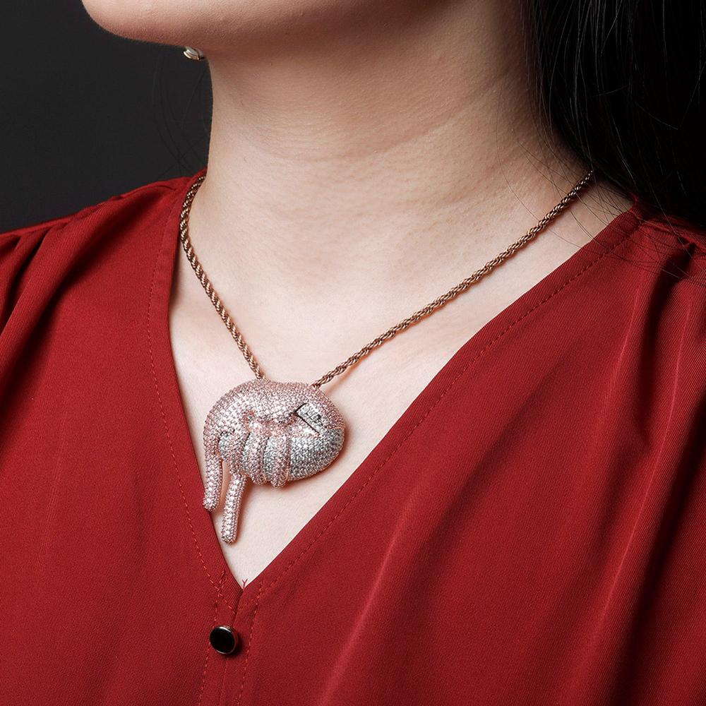 Color Lip Necklace