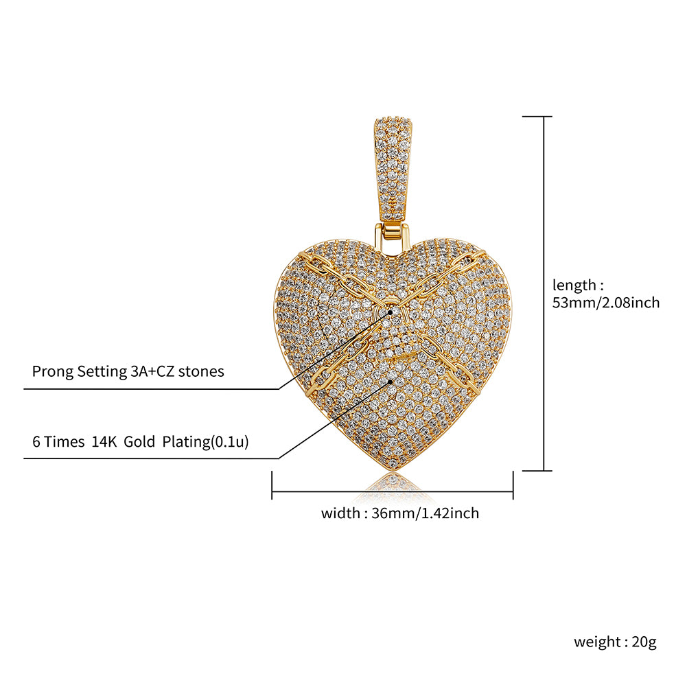 Heart Lock Necklace