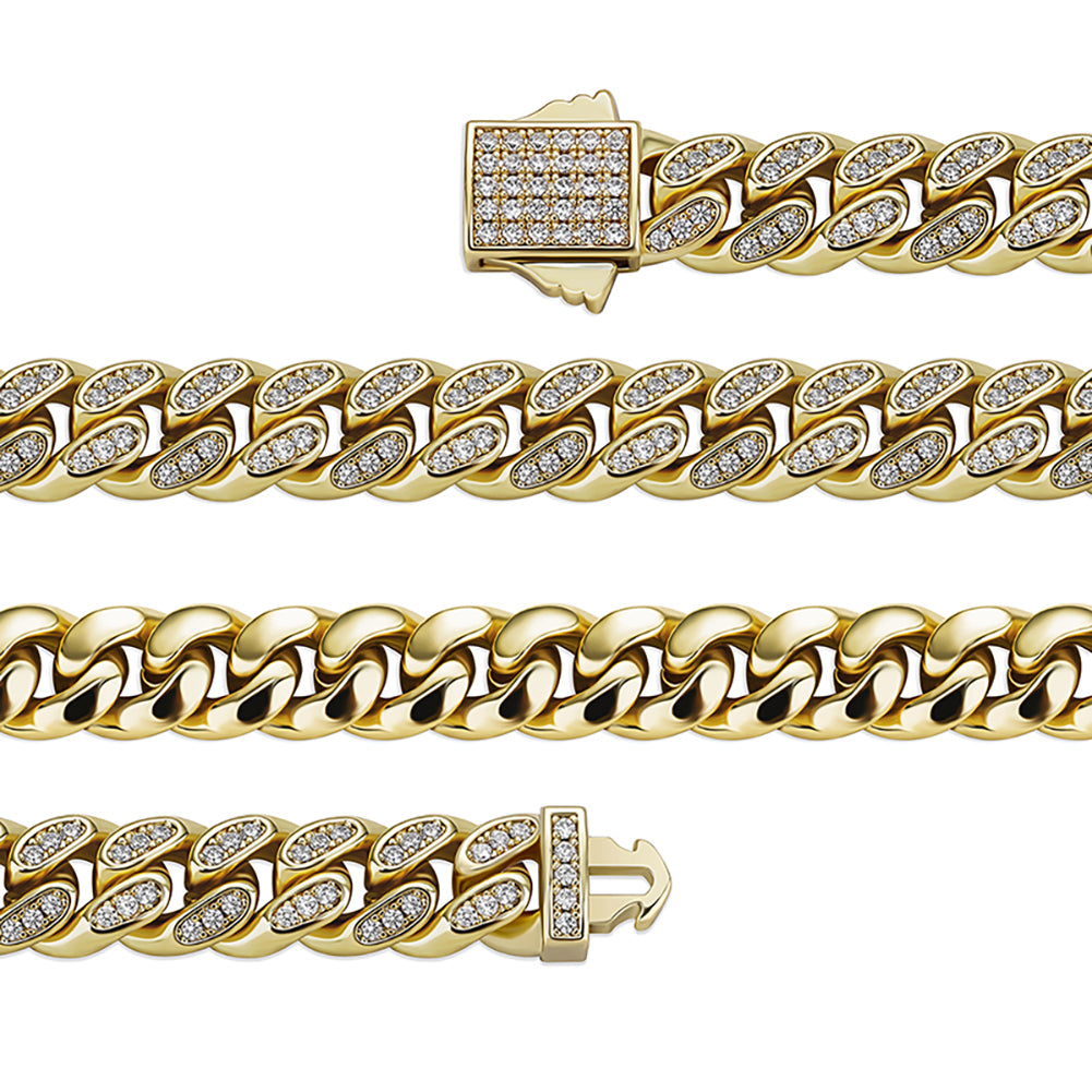 8mm Miami Cuban Link Bracelet