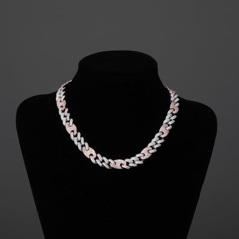 12mm Miami Heavy Lock Clasp Cuban Link Chain