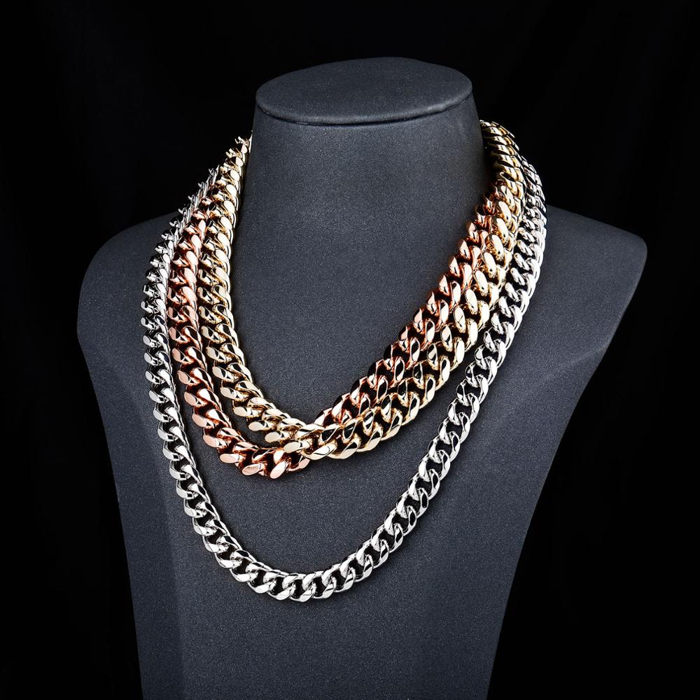 10MM & 12MM Cuban Chain Necklace