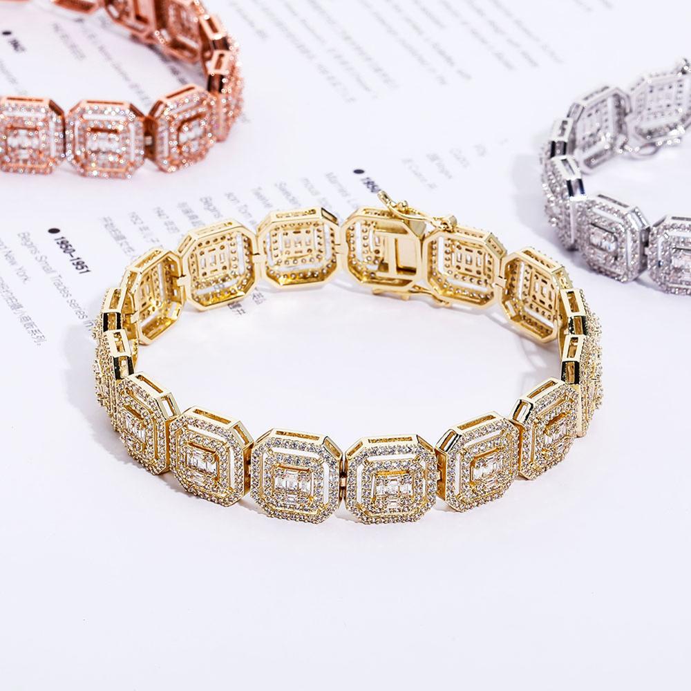 13mm Personality Baguette Bracelet