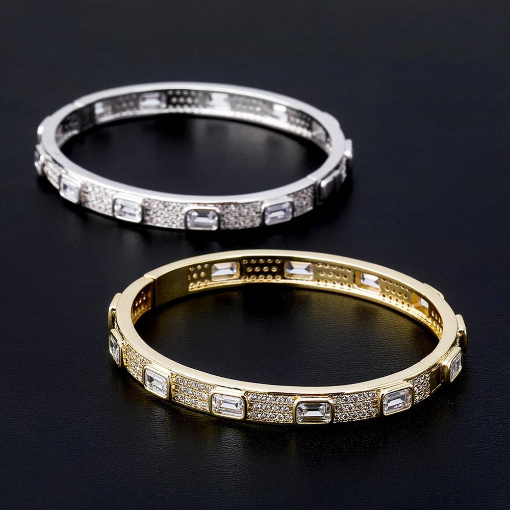 7mm Luxury Iced Out Cubic Zirconia Bracelet