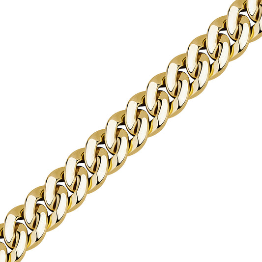 14mm Colorful Dripping Oil Cuban Prong Bracelet