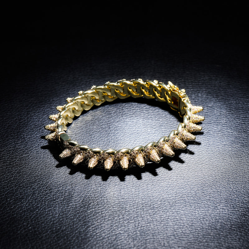 Spikes Rivet Bracelet