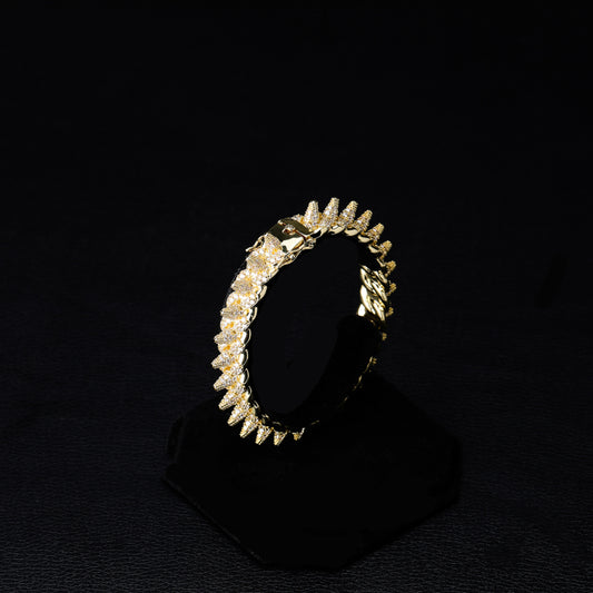 Spikes Rivet Bracelet