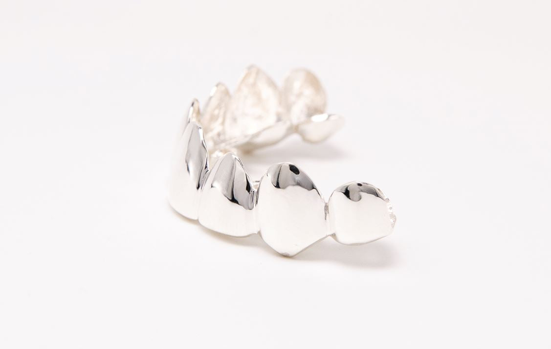 The Deluxe - Sterling Silver 8 Teeth