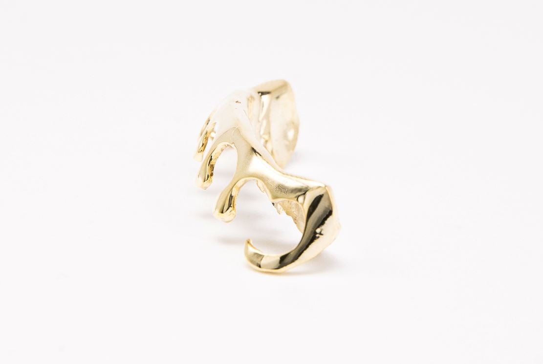The Drip - Yellow Gold Only For Bottom 6 Teeth