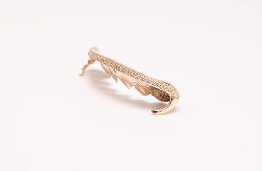 The Kim K - Rose Gold 2 Piece Grillz