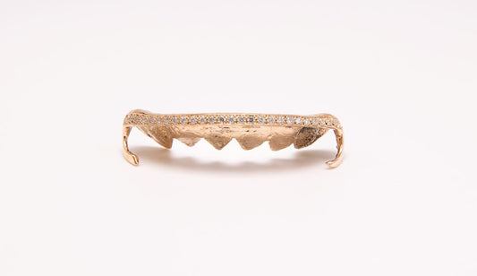 The Kim K - Rose Gold 2 Piece Grillz